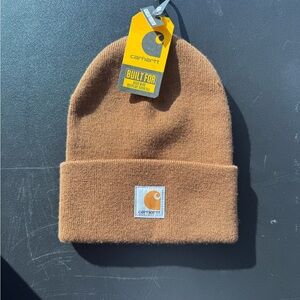 Carhartt Brown Beanie, Youth, New With Tags
